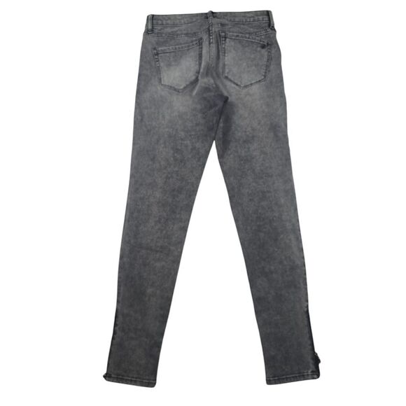 William Rast NWOT -1155 Perfect Skinny Jeans Ankle Zipper Grey Women's size 27 - Picture 2 of 9